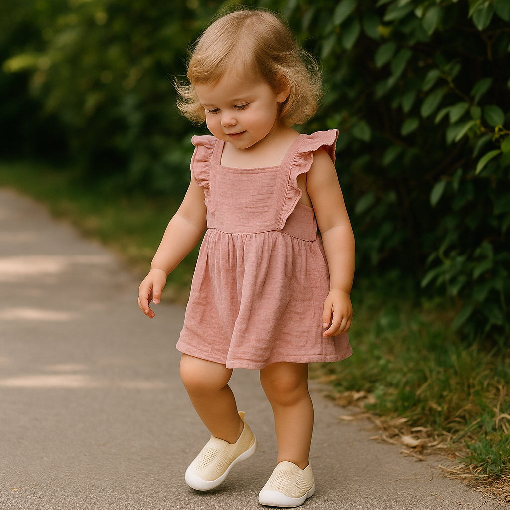 Lauflernschuhe Matteo™ – Weiche Barfußschuhe mit rutschfester Soft-Sohle für die ersten Schritte
